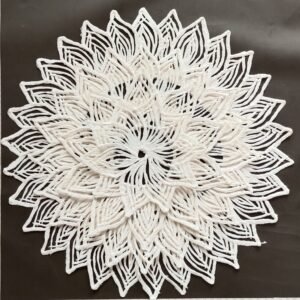 Papel 3D Pétalo Apilable Obra de arte sin marco