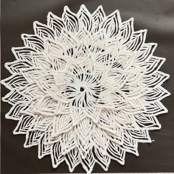 Papel 3D Pétalo Apilable Obra de arte sin marco