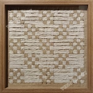 Paper Dual Color Pastoral Style Wall Art