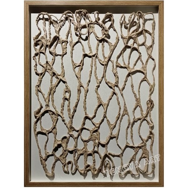 Abstract Line Stereoscopic Wall Art